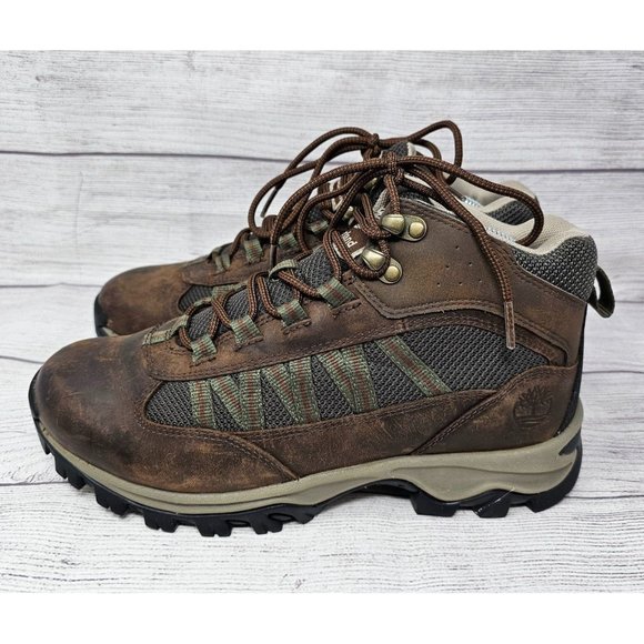 Timberland Men's Mt. Maddsen Lite Mid Wp Hiking Boot Size 8‎ - Picture 1 of 13